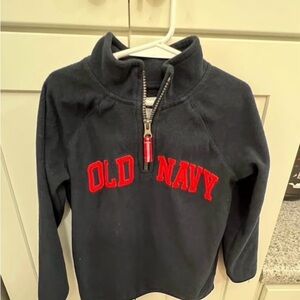 Old Navy Kids Dark Blue Half-Zip Sweatshirt